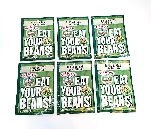 Wiley's Beans and Peas Seasonings -6 (SIX) Packets - Image 3